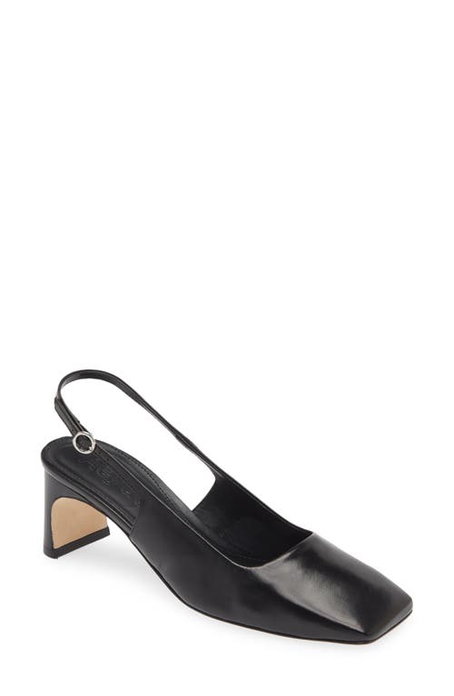 aeyde Eliza Slingback Pump Black at Nordstrom,