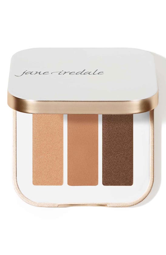 Shop Jane Iredale Purepressed Eyeshadow Triple Palette In Honeysuckle