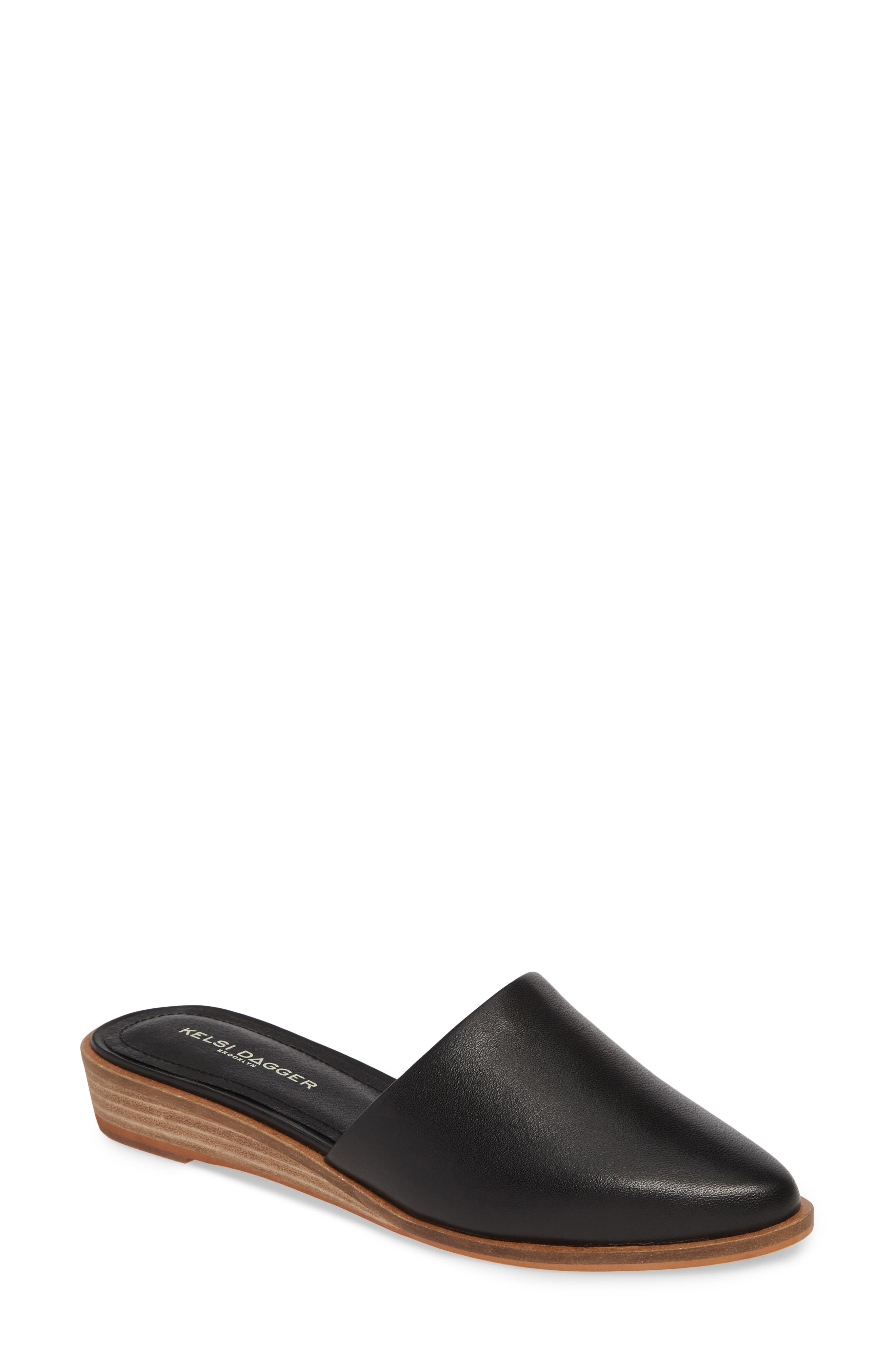 Kelsi Dagger Brooklyn Amory Wedge Slide, Black