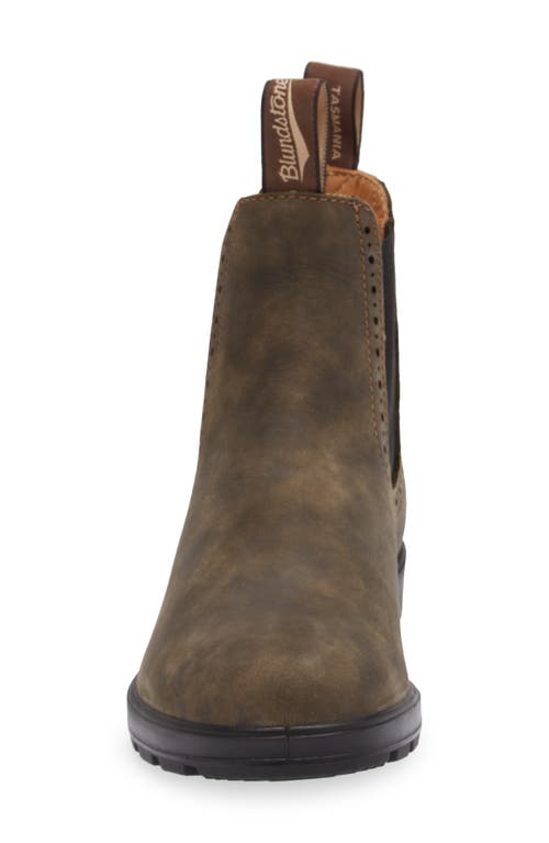 Blundstone Footwear Chelsea Boot In Rustic Brown