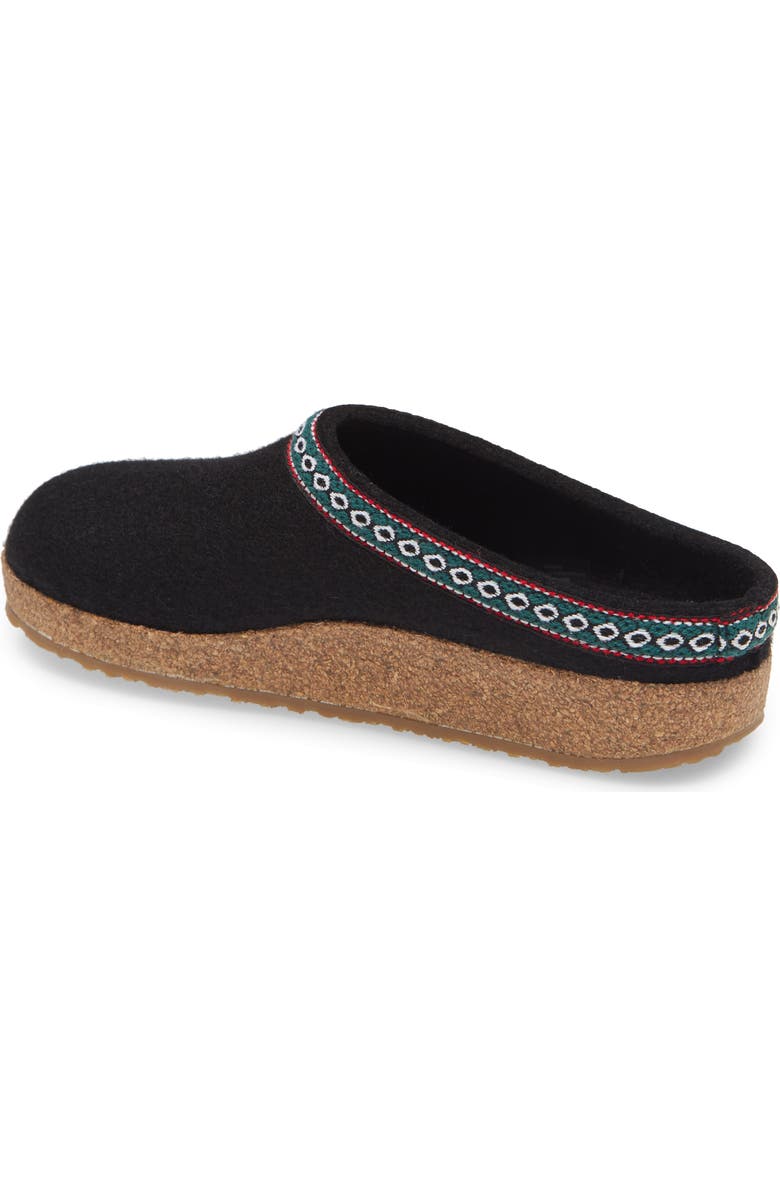 Haflinger Grizzly Clog Slipper, Alternate, color,