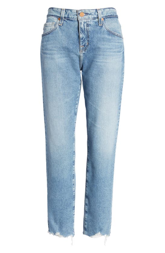 Shop Ag The Ex-boyfriend Ankle Slim Jeans In Athens