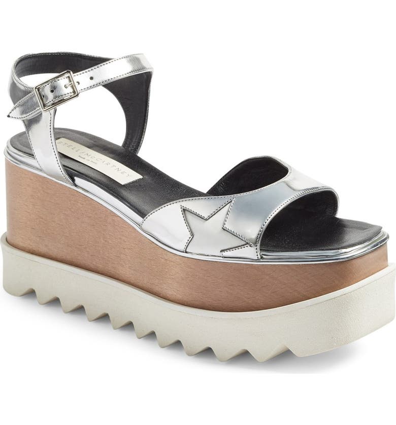 Stella McCartney Star Wedge Platform Sandal (Women) | Nordstrom