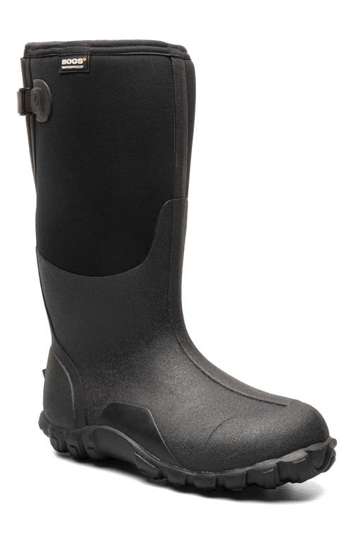 Bogs Classic Adjustable Calf Rain Boot in Black