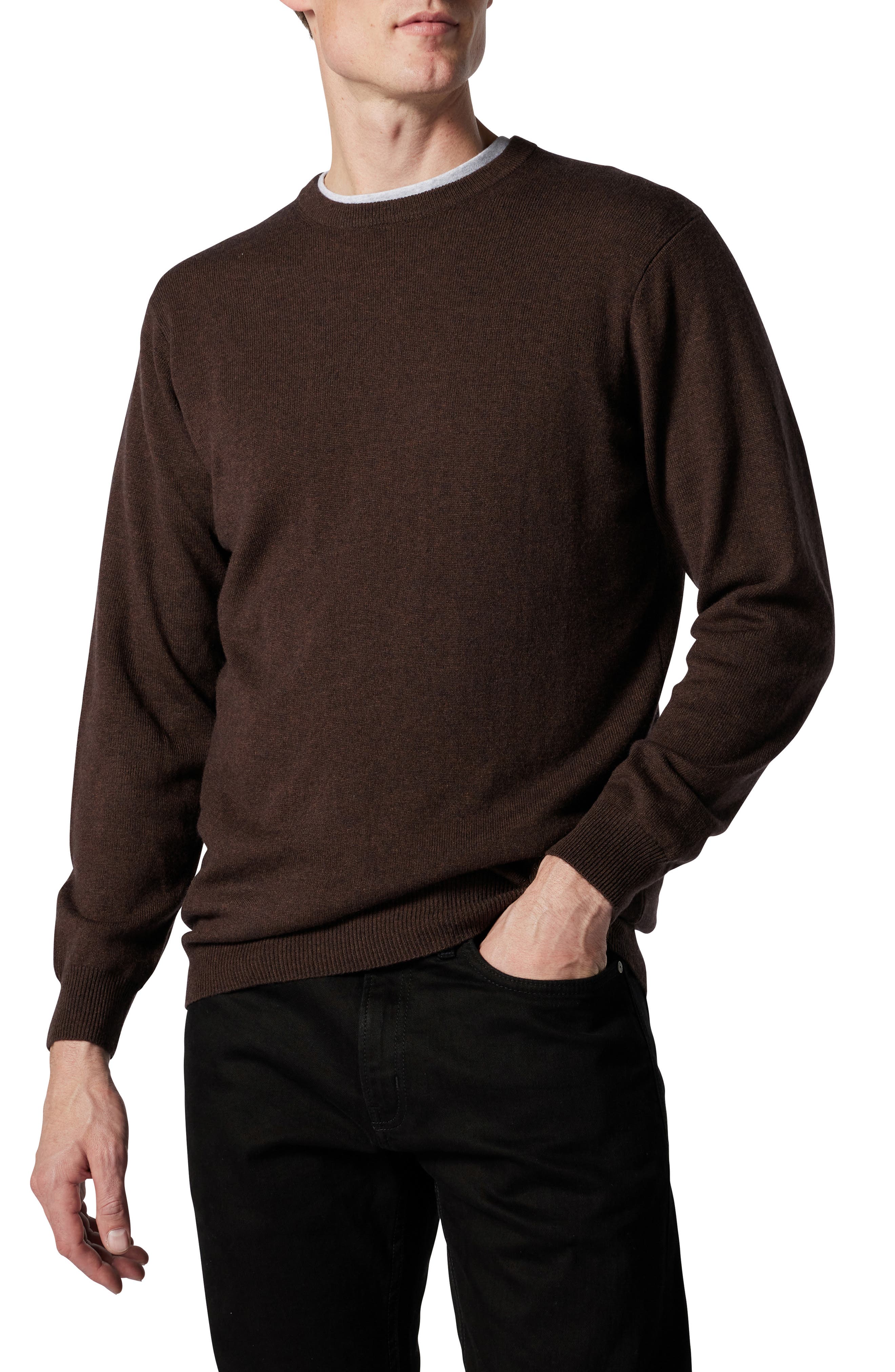 NEW Men Crewneck Sweater Fleece & Mesh Material ALL SIZES BIG & TALL Sweater 