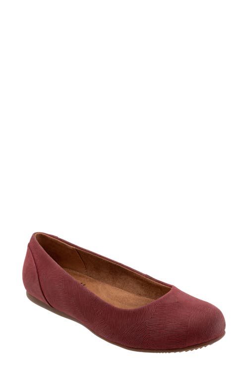 SoftWalk Sonoma Flat Cherry Red at Nordstrom,