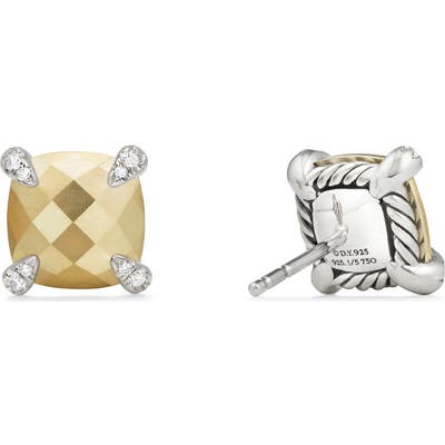 David Yurman Chatelaine Earrings With Diamonds