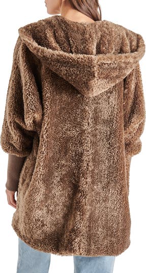 Steve madden hotsell shearling coat