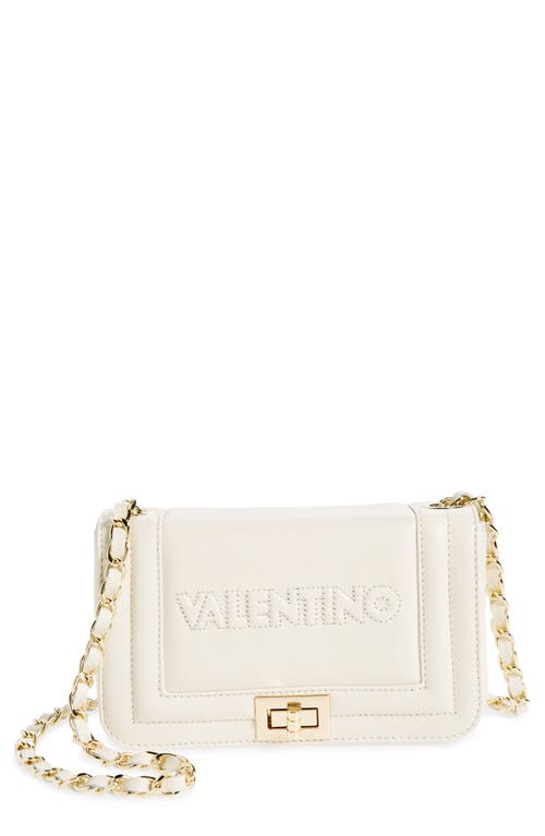 Shop Valentino By Mario Valentino Beatriz Crossbody Bag In Warm Milk