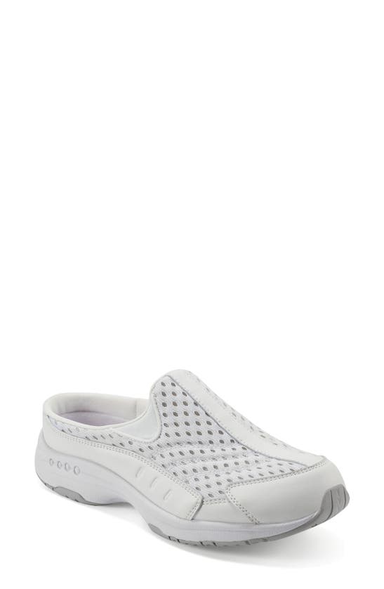 Easy Spirit Traveltime Sneaker In White 140