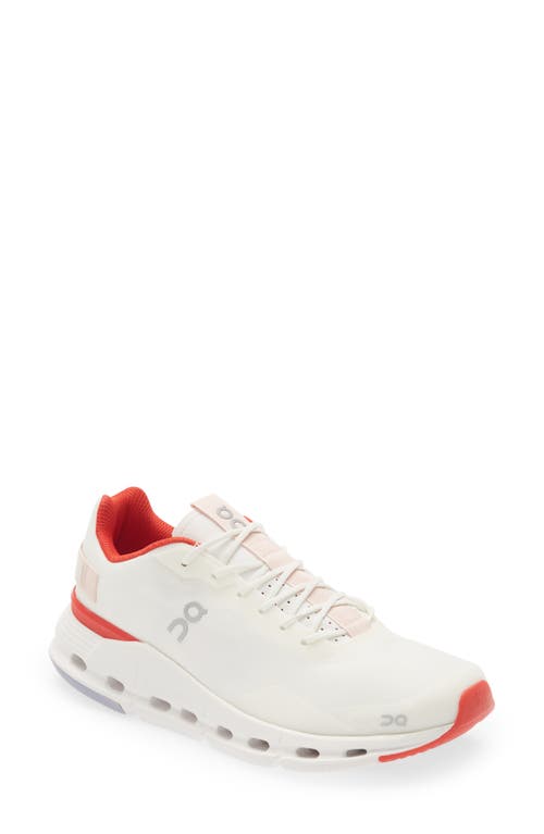 On Women's Cloudnova Form Sneaker In White At