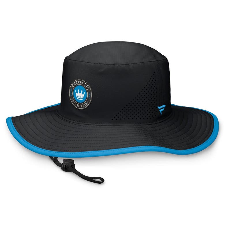 Shop Fanatics Branded Black Charlotte Fc Cinder Boonie Bucket Hat