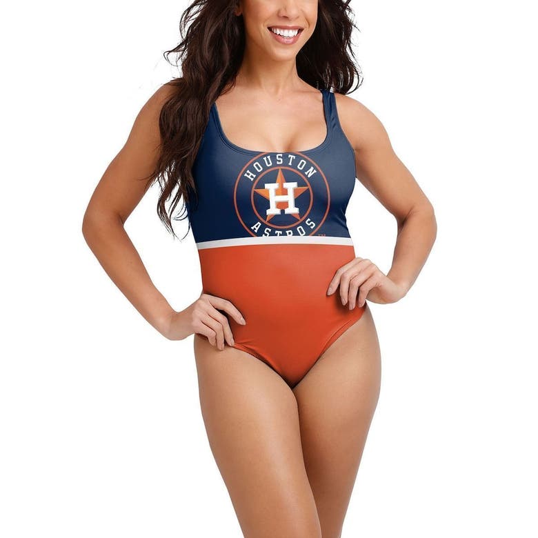 Foco Navy Houston Astros Team Onepiece Bathing Suit ModeSens