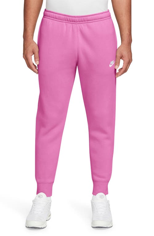 Nike Sportswear Club Pocket Fleece Joggers In Playful Pink/playful Pink