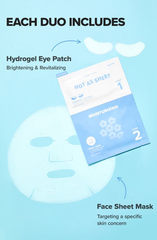 I Dew Care Hot As Sheet 5-day Mask Set In No Color