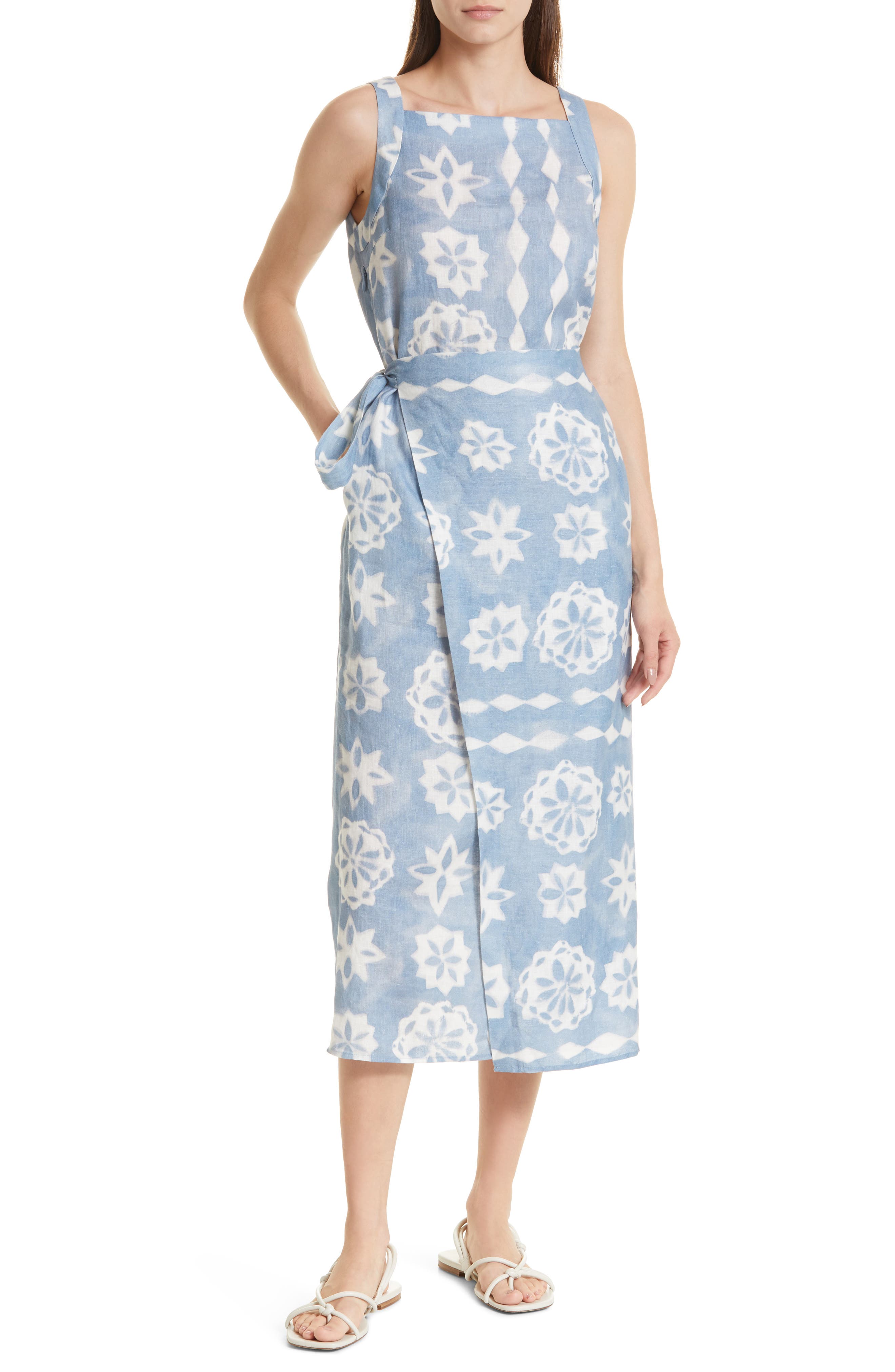 Rebecca Taylor Paper Fleur Sleeveless 