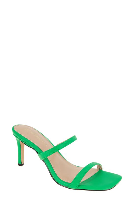 Bcbgeneration Salin Slide Sandal In Emerald