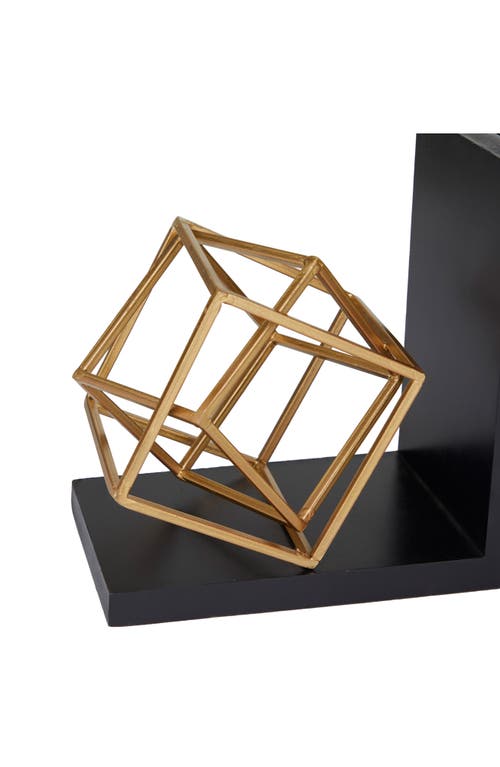 NOVOGRATZ THE NOVOGRATZ GEOMETRIC STAINLESS STEEL BOOKENDS