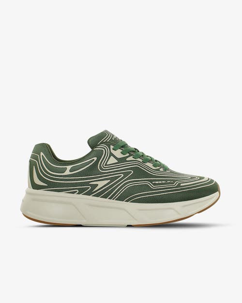 Fessura Walk 01 Sneaker In Military-milk