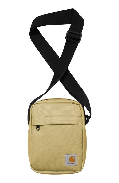 Jake Canvas Shoulder Pouch in Agate