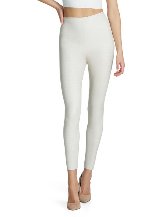 White Solid Leggings - Selling Fast at