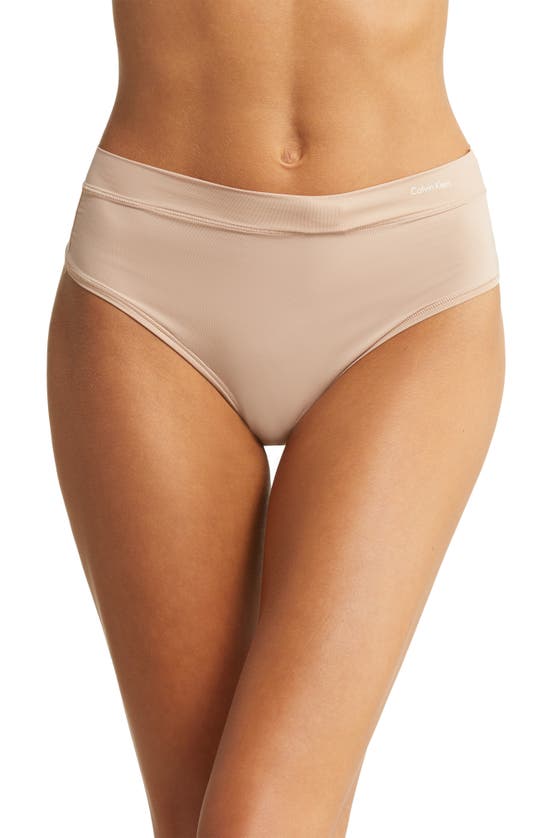 Calvin Klein High Waist Thong In Cedar