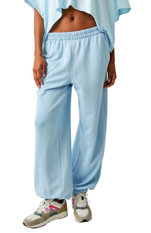 All Star Relaxed Fit Cotton Blend Sweatpants in Mediterranean