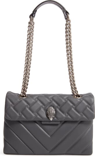 Alexander Wang Grey Kint Medium Shopping Bag w/Jacquard Diagonal