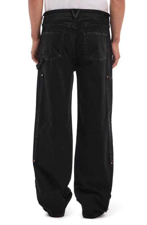 Shop Vayder Wide Leg Stretch Cotton Utility Pants In Vinci