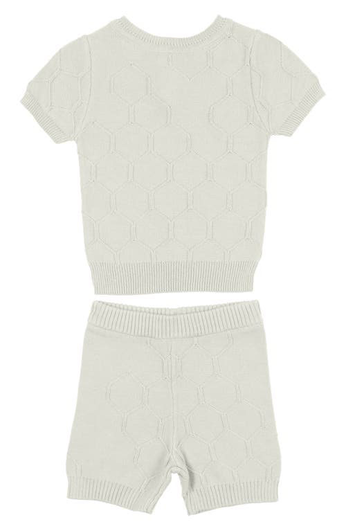 Manière Honeycomb & Shorts Set Ivory at Nordstrom,