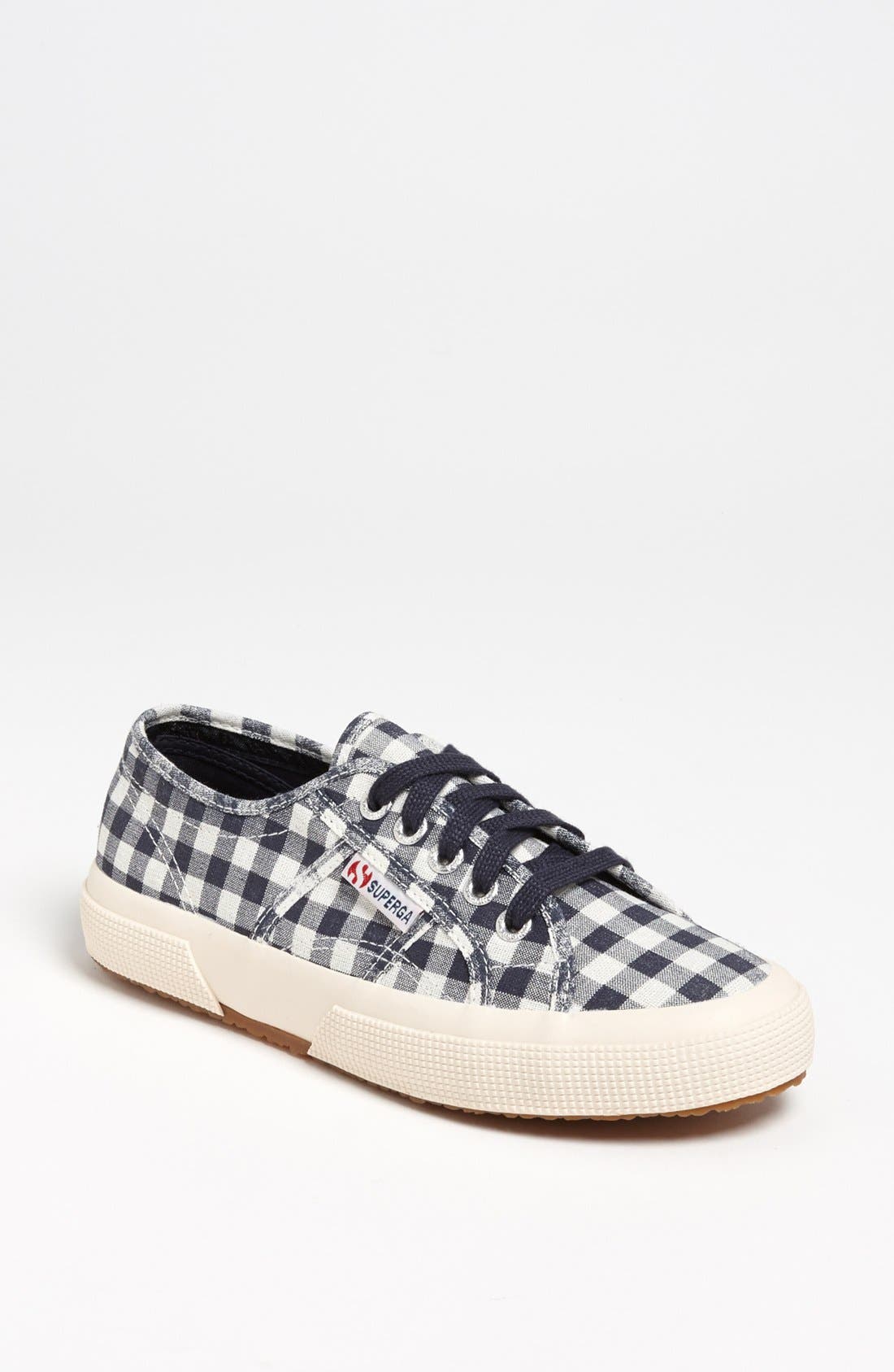 superga gingham sneakers