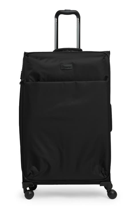 Madden NYC, Aesthetic Soft Side 28 inch Expandable Checked Luggage, Black