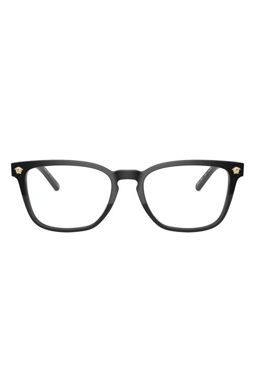 EAN 8056597219693 product image for Versace Phantos 54mm Square Optical Glasses in Black at Nordstrom | upcitemdb.com