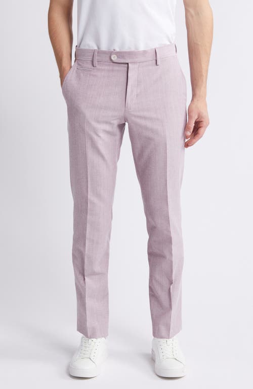 BOSS Genius Dress Pants Dark Red at Nordstrom,