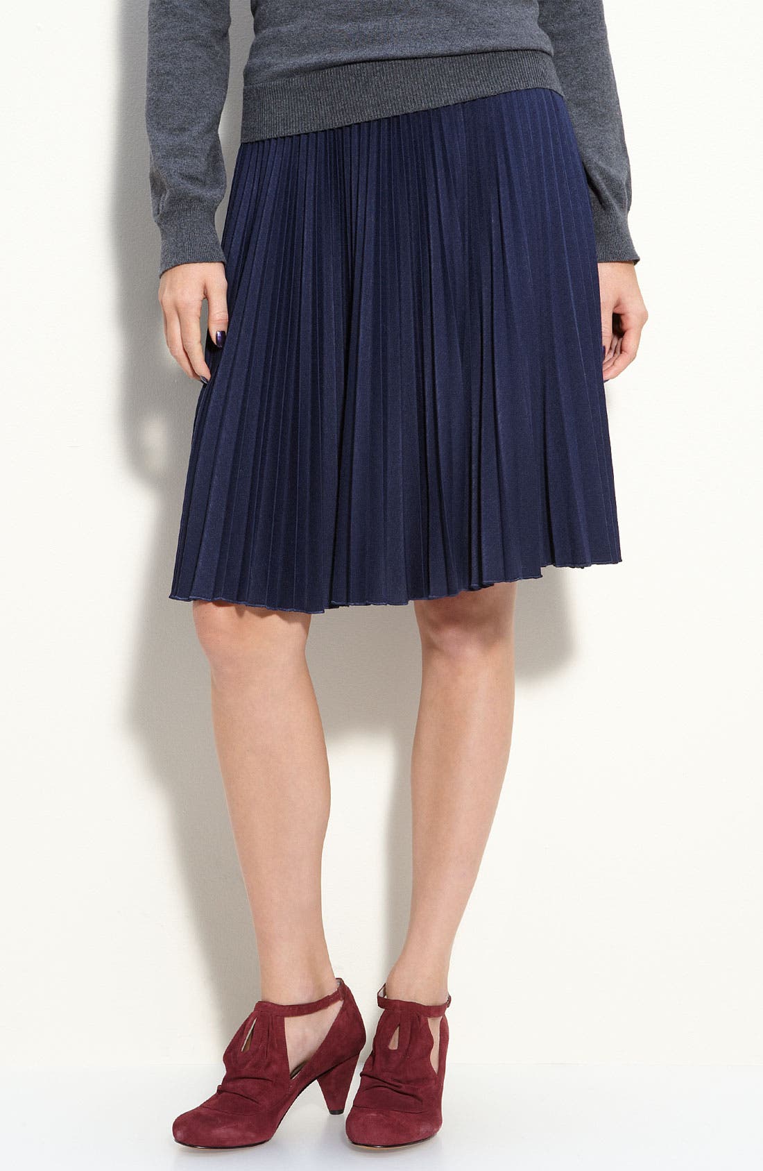 WallpapHer Pleated Skirt (Juniors) Nordstrom