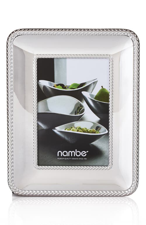 Nambé Braid Chrome Picture Frame in Silver