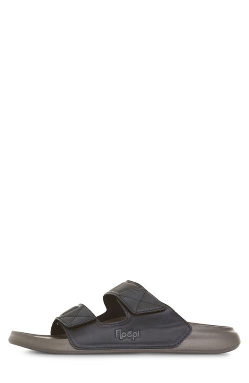 Shop Floopi Noah Adjustable Slide Sandal In Navy