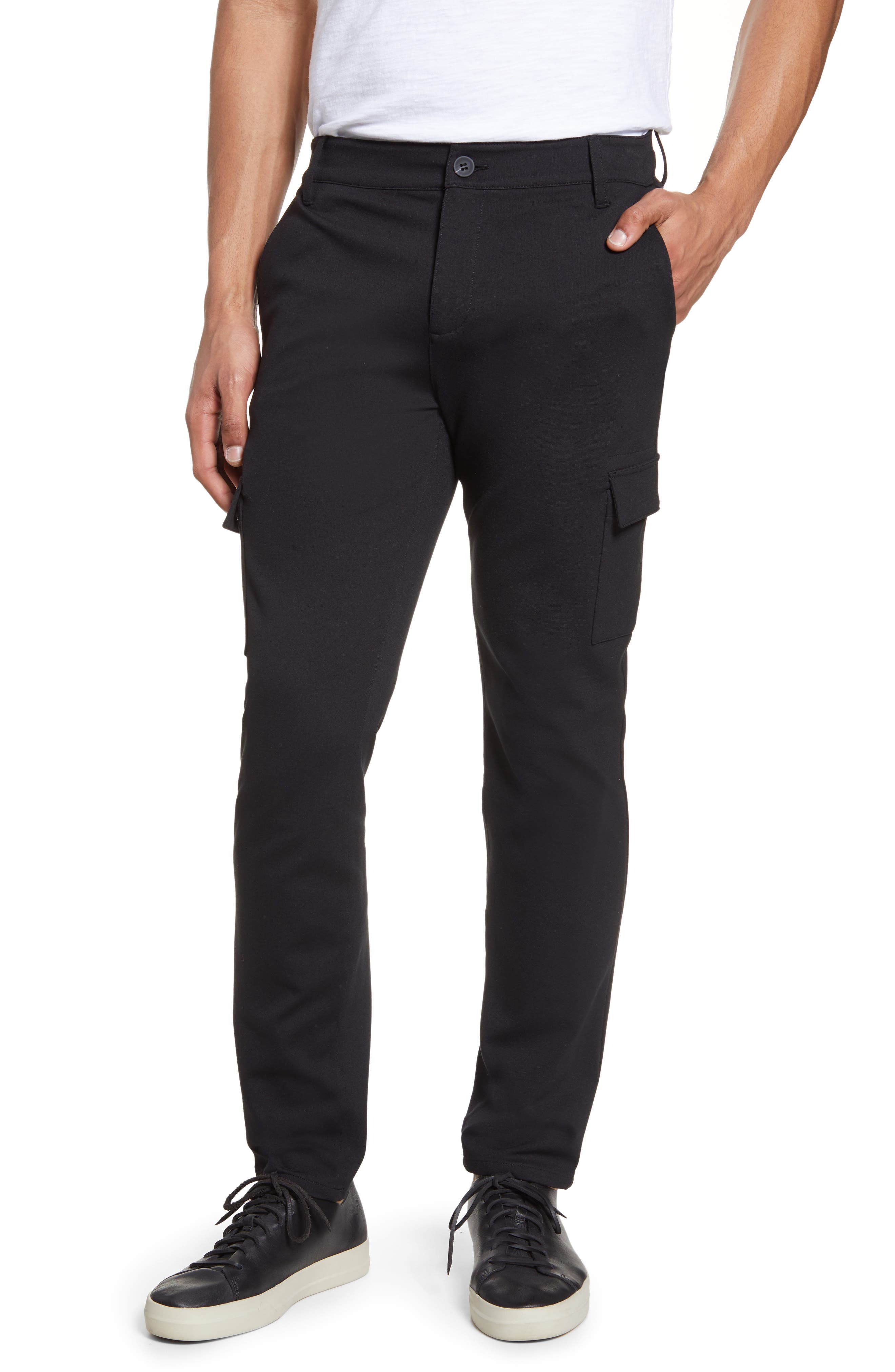 slim fit cargo trousers