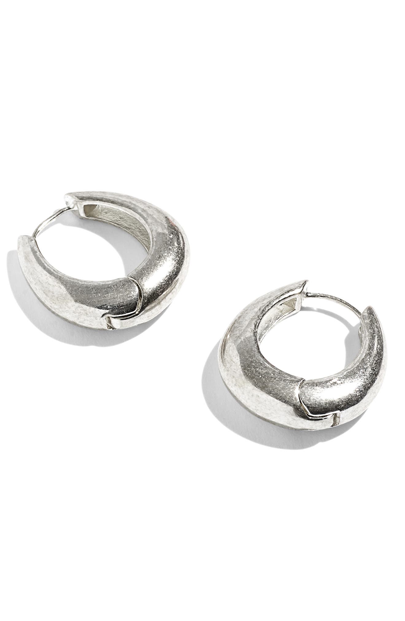 madewell double hoop earrings