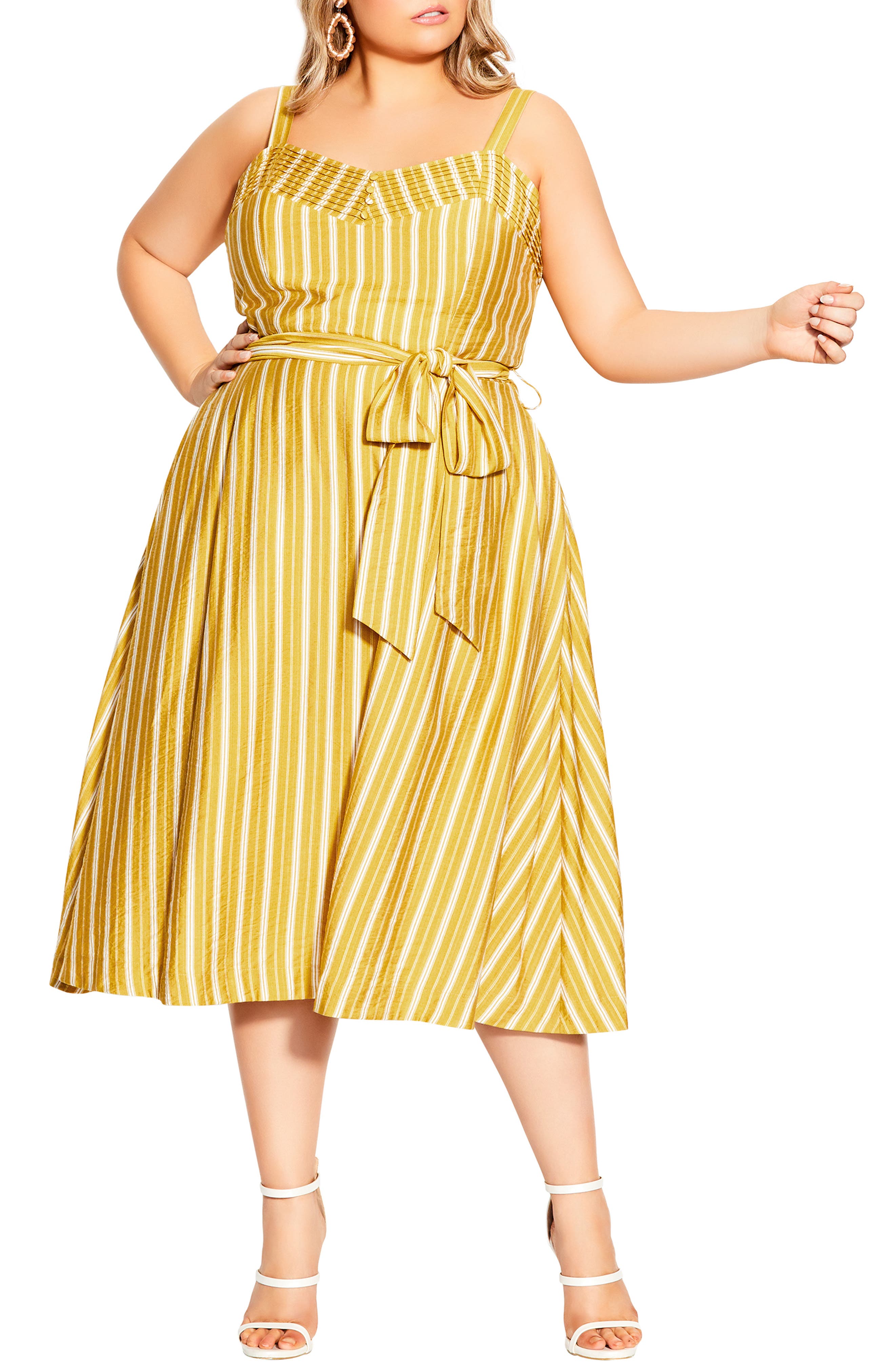 Plus size yellow sundress Clearance