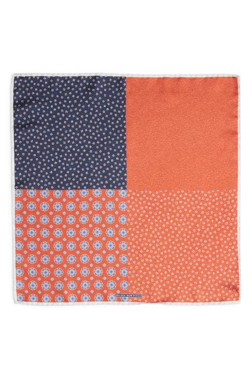 NORDSTROM NORDSTROM FOUR PANEL SILK POCKET SQUARE 