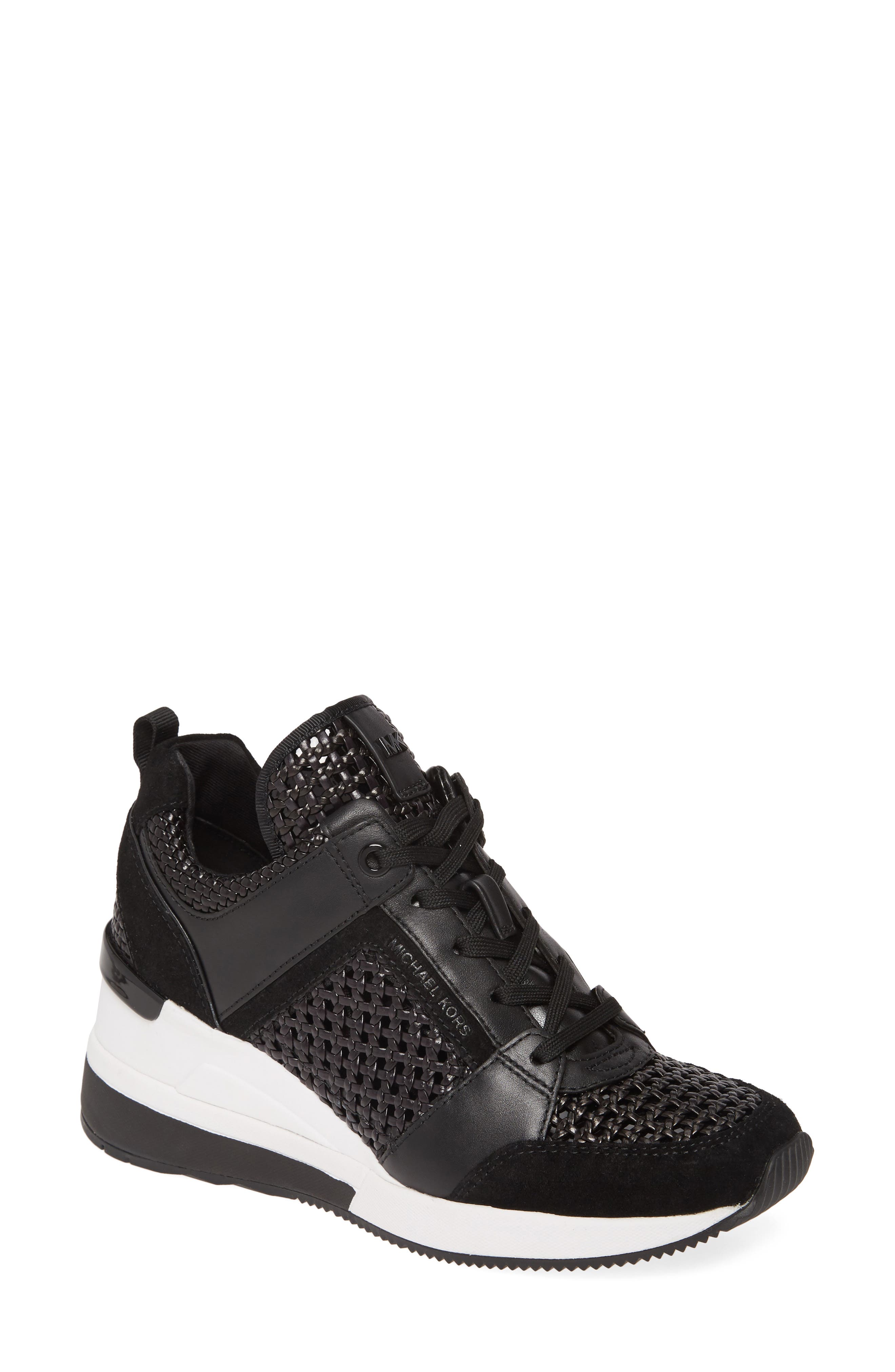 michael kors georgie wedge sneaker