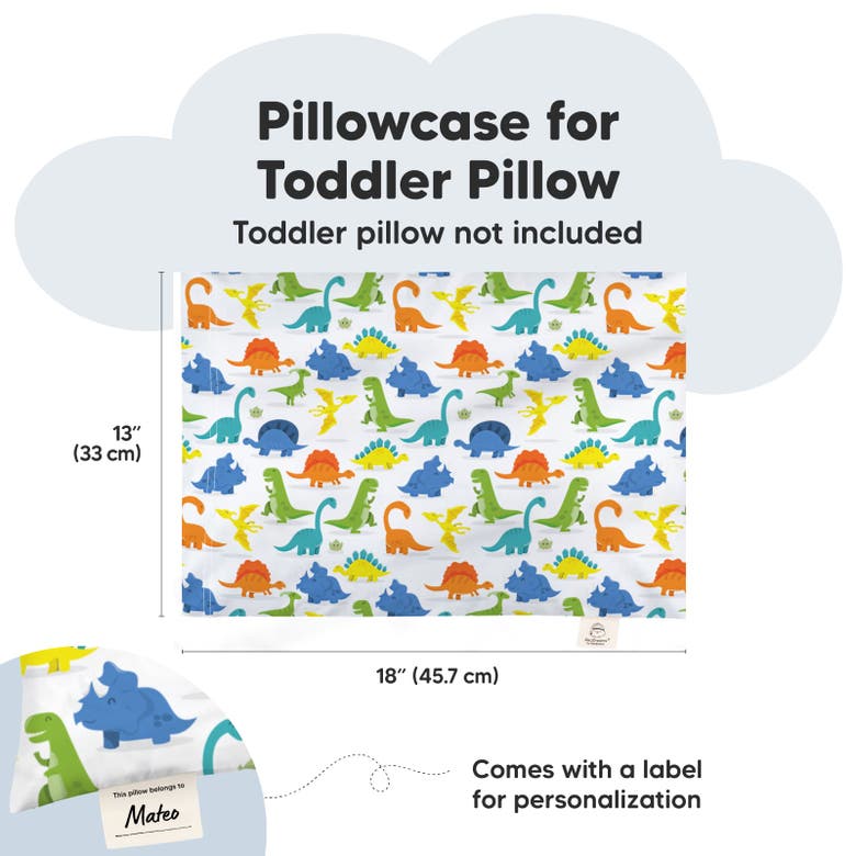 KEABABIES KEABABIES PRINTED TODDLER PILLOWCASE 13X18"