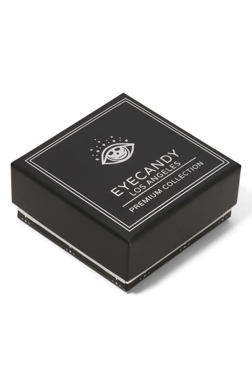 Shop Eye Candy Los Angeles Alex 3-piece Bracelet Set In Silver