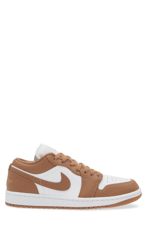 Shop Jordan Air  1 Low Sneaker In Archaeo Brown/brown/white