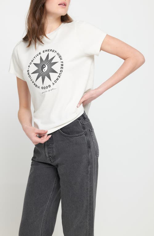 Shop Spiritual Gangster Yin Yang Star Lila Graphic T-shirt In Birch