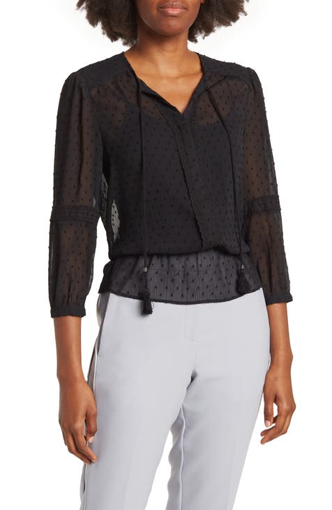 Women's Lace Short Sleeve Shirts | Nordstrom Rack