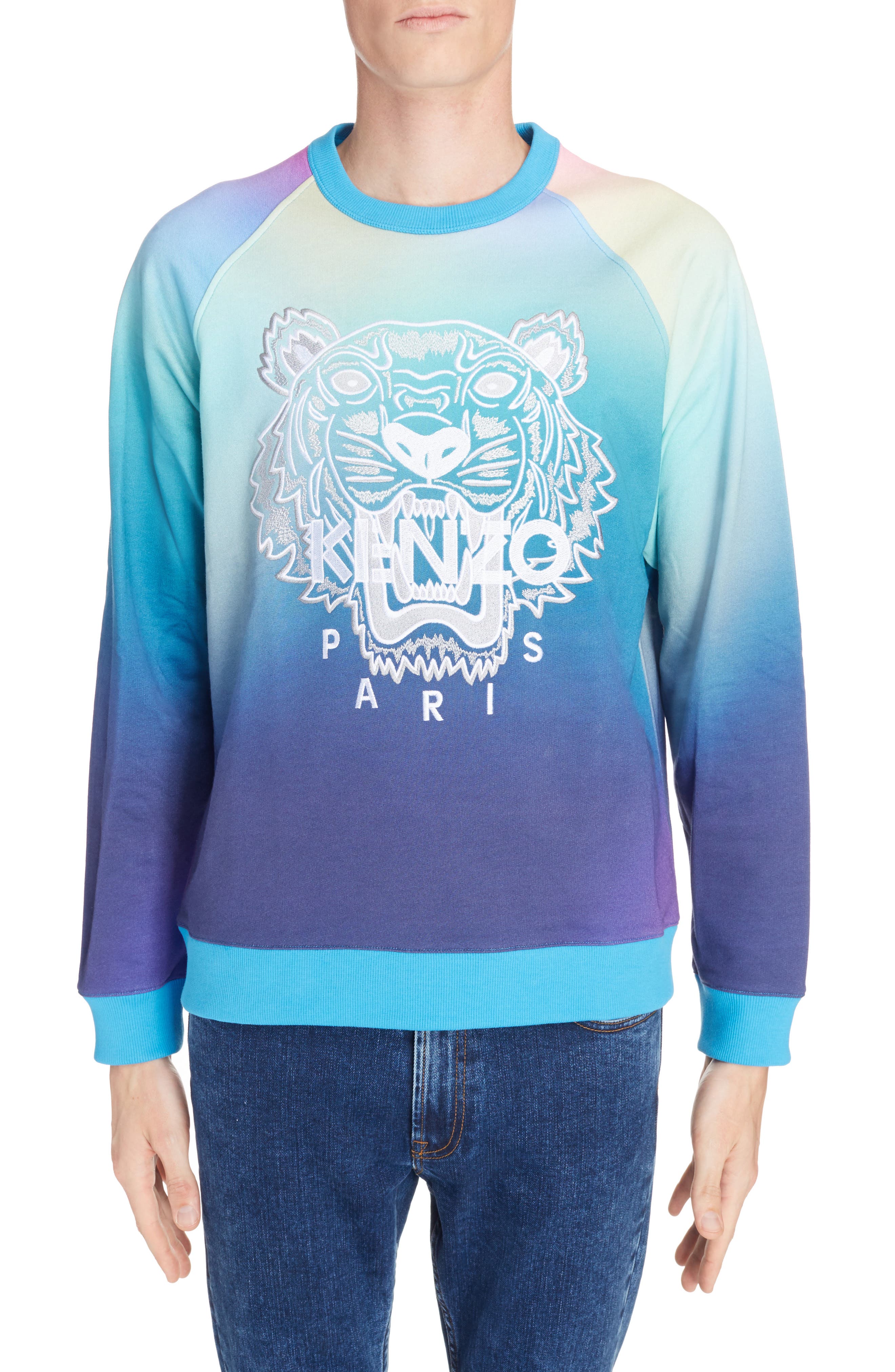 kenzo rainbow sweatshirt