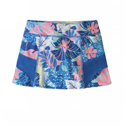 Uv Skinz Sporty Swim Skirt In Mykonos Tropical