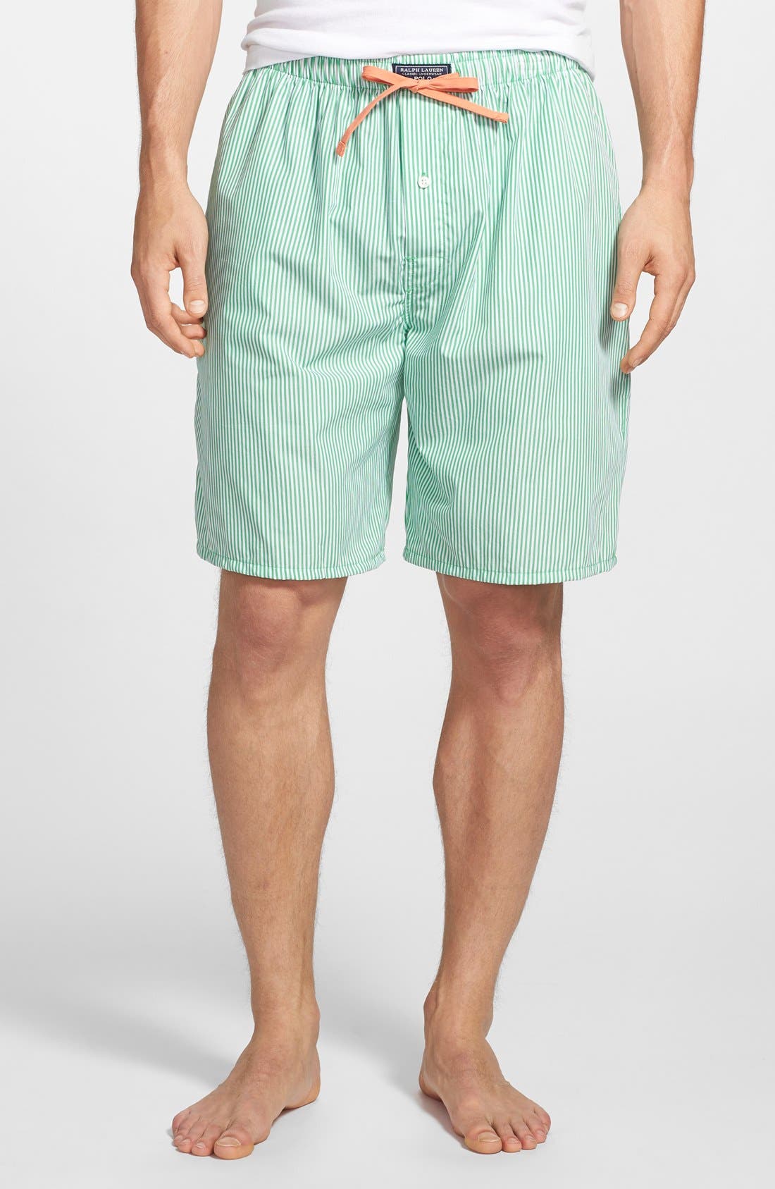 Polo Ralph Lauren Stripe Cotton Sleep Shorts Nordstrom